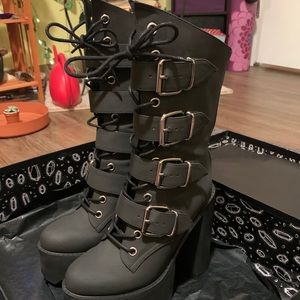 Killstar Heeled Boots
